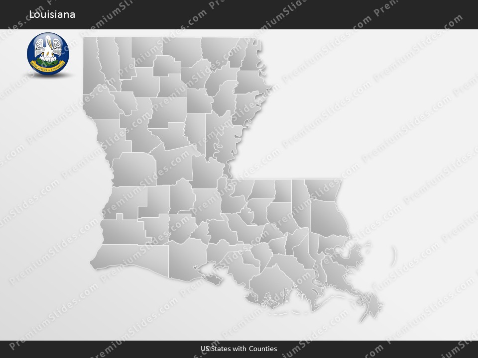 Louisiana County Map (Printable State Map with County Lines) – DIY  Projects, Patterns, Monograms, Designs, Templates