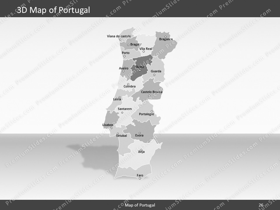 Portugal Maps for PowerPoint - download at