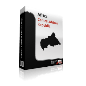 powerpoint map central african republic
