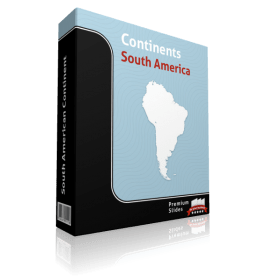 powerpoint map south america