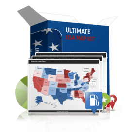 Ultimate US Map Kit