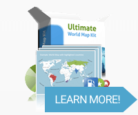 Ultimate World Map Kit